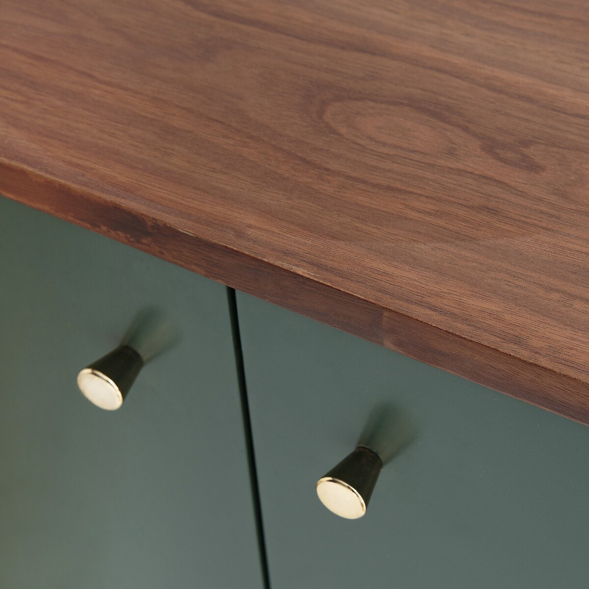 Buffet-bar TOPIM vert/noyer, LA REDOUTE INTERIEURS