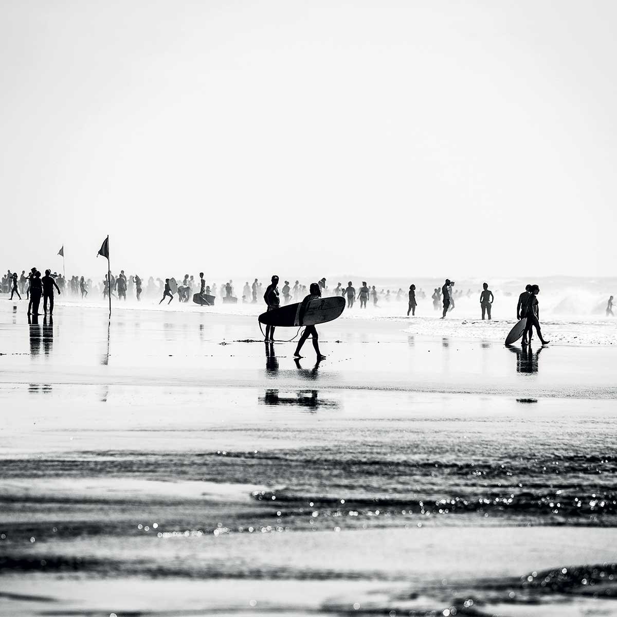 Tableau summer beach time tableau alu dibond, HEXOA