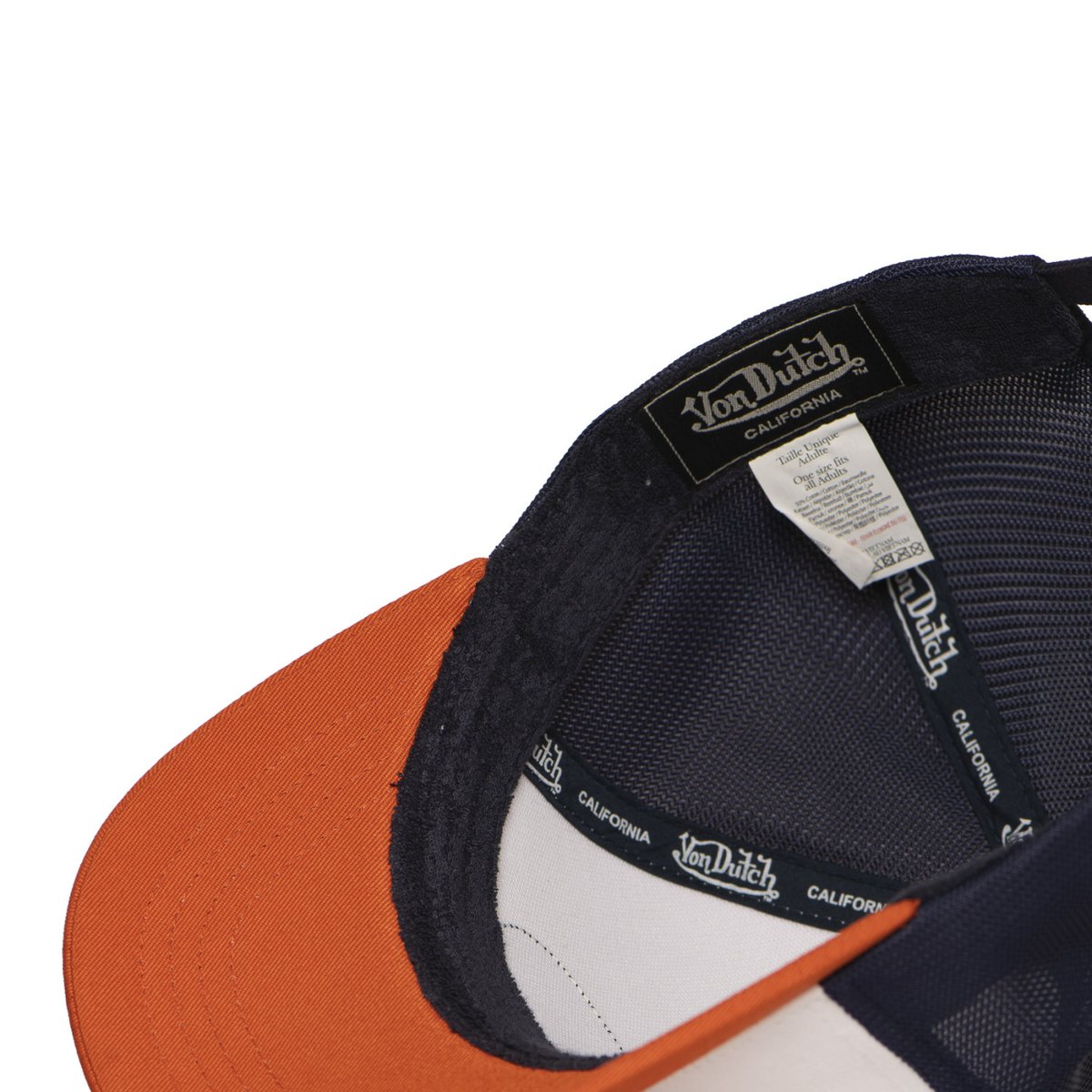 Casquette trucker LOFb bleu/blanc/rouge, VON DUTCH