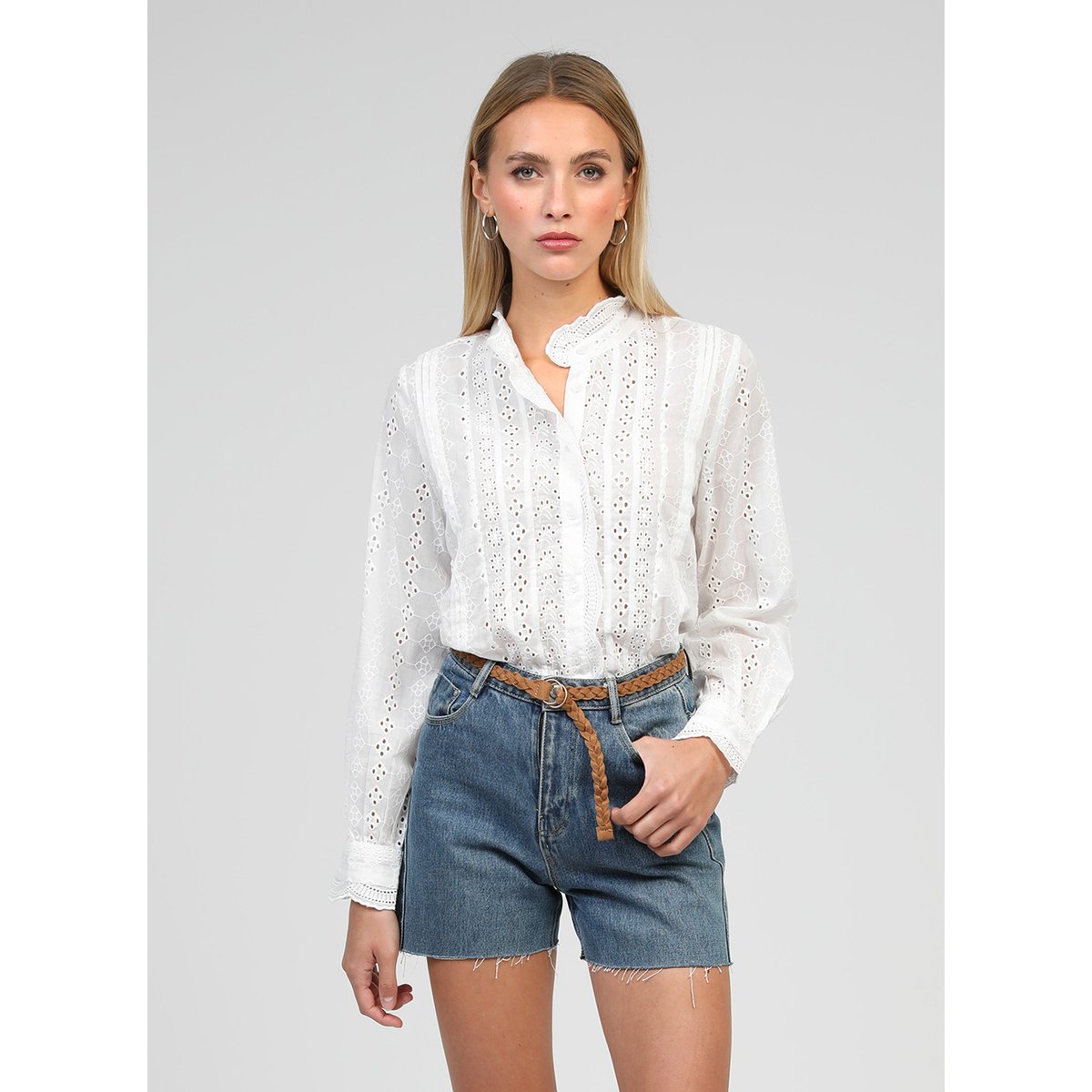 Chemise SADILEO blanc, AN'GE