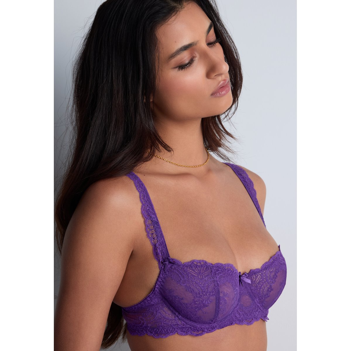 Soutien-gorge Corbeille Danse des Sens violet, AUBADE
