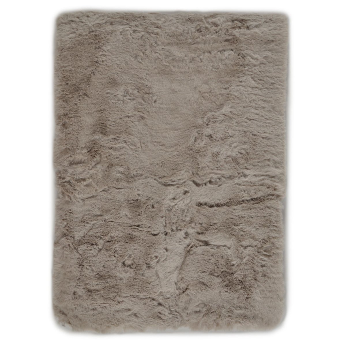 Tapis Polar très doux et épais argent, THEKO