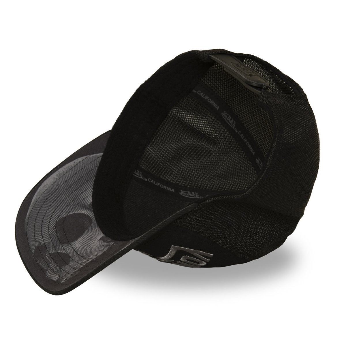 Casquette Trucker S-CURVED noir/gris clair/blanc, VON DUTCH