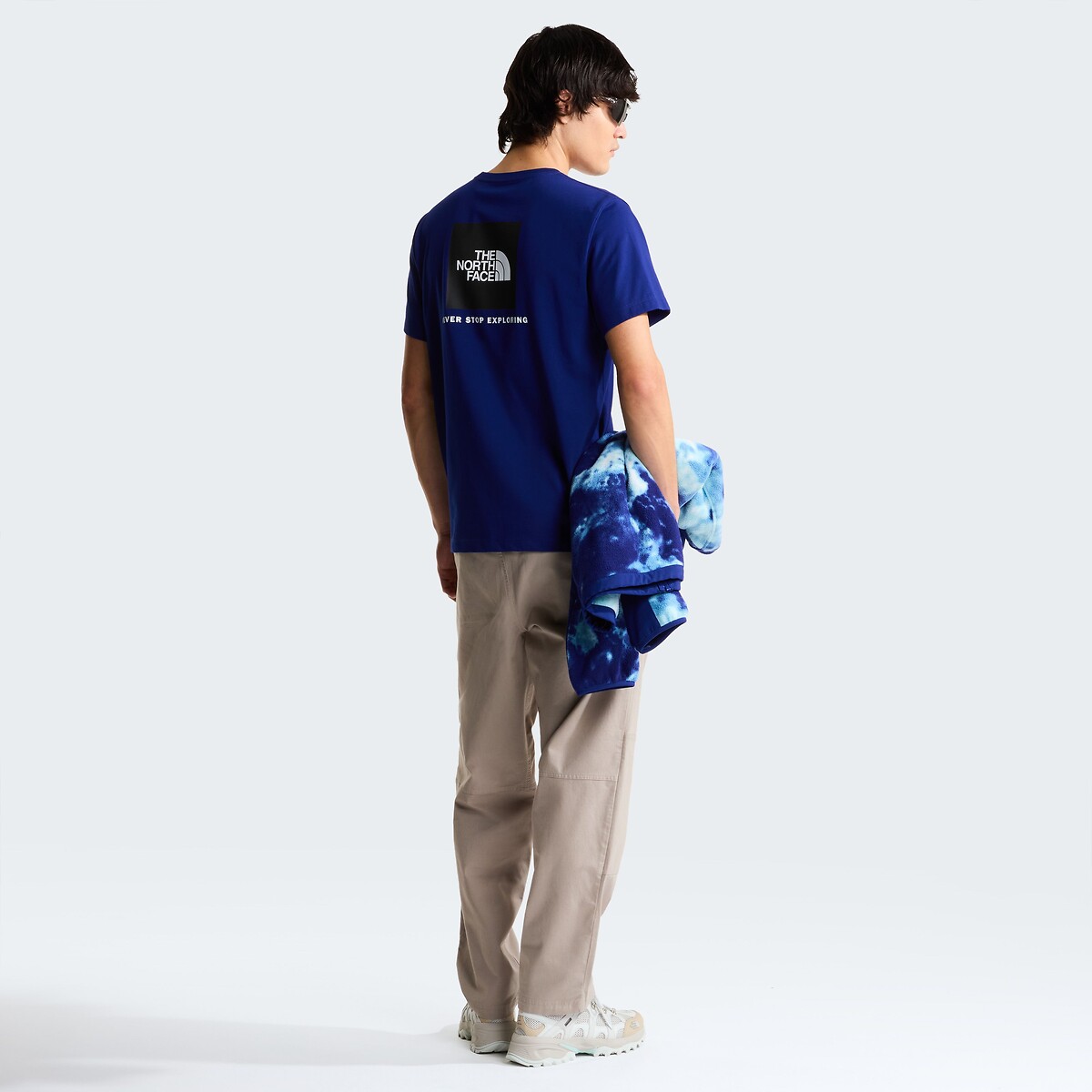 T-shirt met korte mouwen, Box blauw, THE NORTH FACE