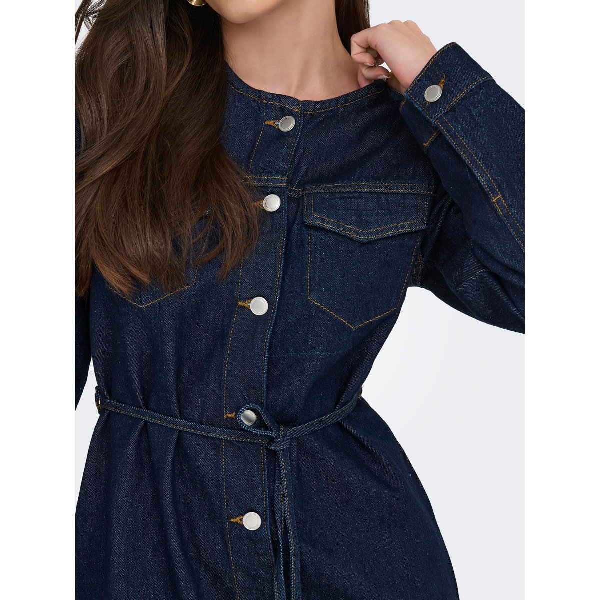 Robe En Denim dark blue denim, ONLY