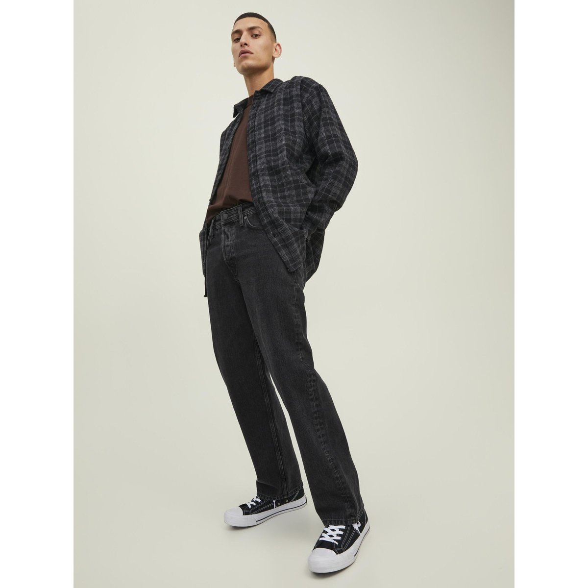 Jean droit, EDDIE denim black, JACK & JONES