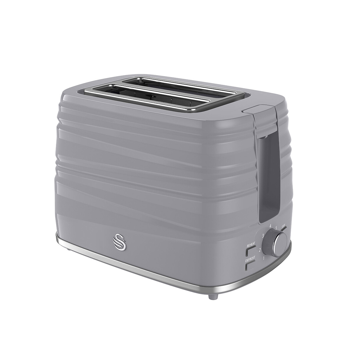Symphony 2-Slice Toaster - ST31050 grey, SWAN