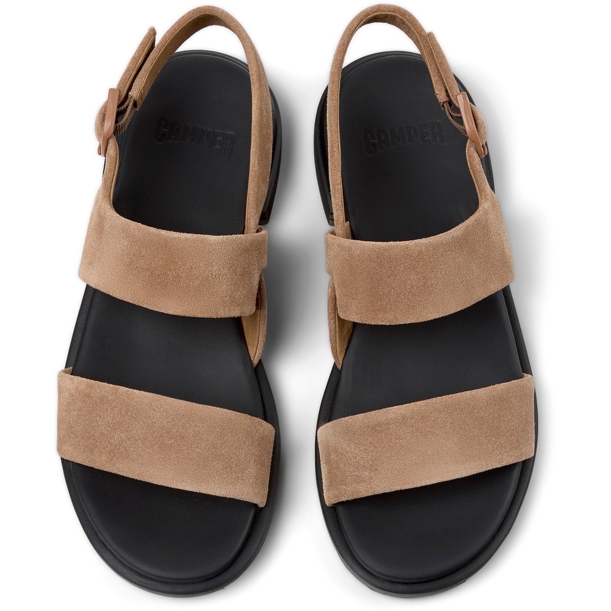 Sandales Cuir EDY marron moyen, CAMPER