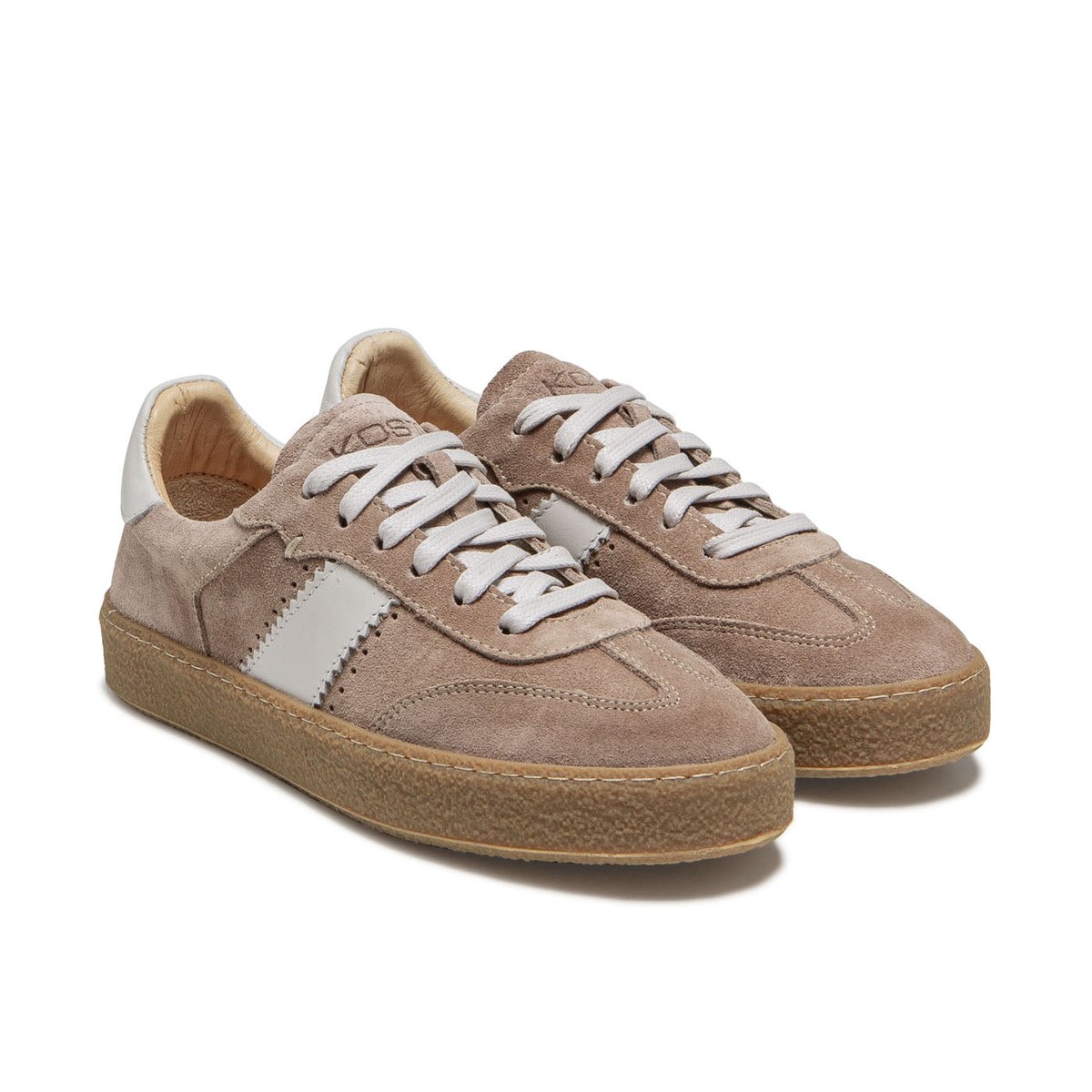 Basket Lynxa F taupe+ecru, KOST