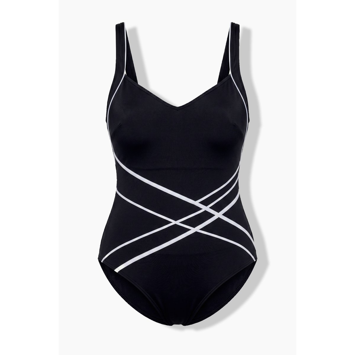 Maillot de bain à bonnets souples noir, ULLA POPKEN