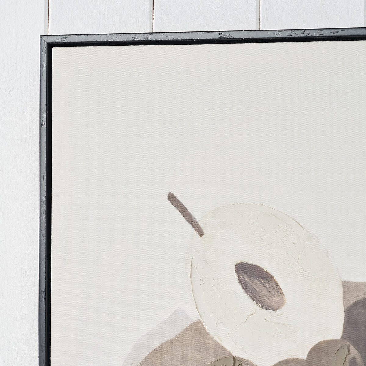 70cm Fruit Design Canvas with Black Frame natural, ÉDITÉ