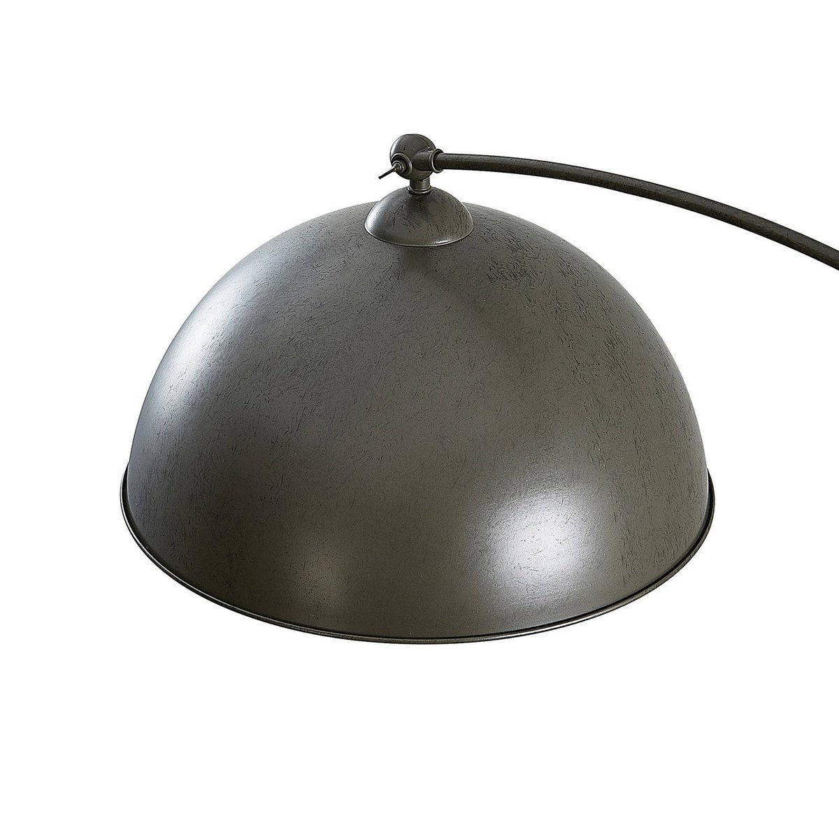 Lampadaire en métal jeunes, Jonera gris foncé, LINDBY