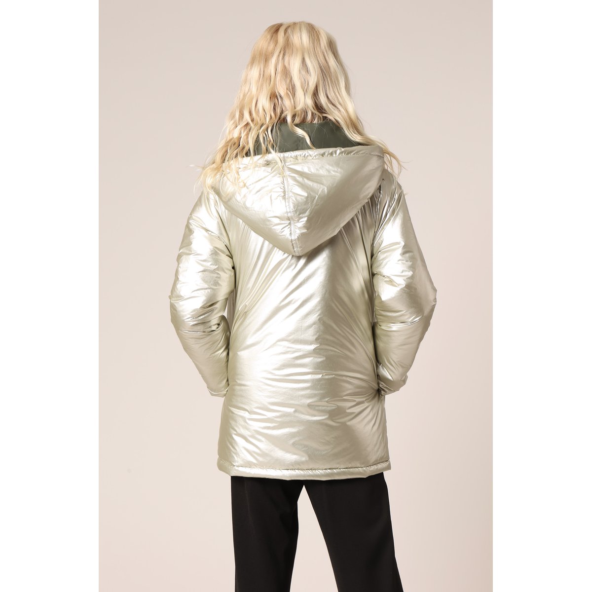Veste réversible pour fille KALIVIA khaki, DEELUXE