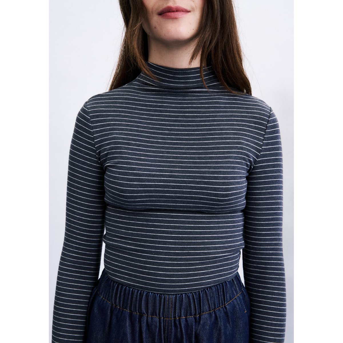 Top Odori en coton ODORI gris, FRNCH
