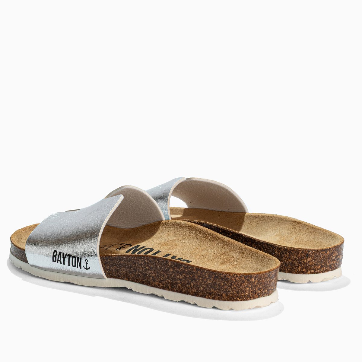 Sandales DJILIAN argent, BAYTON