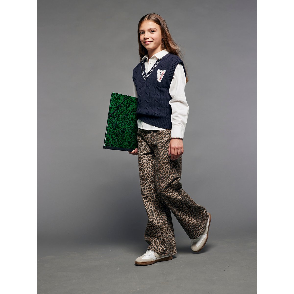 Pull sans manches marine, JONEN