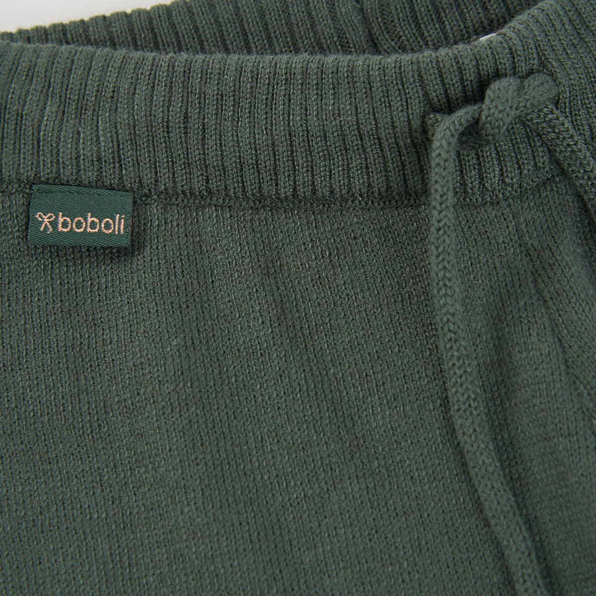 Pantalon fille avec cordon vert, BOBOLI