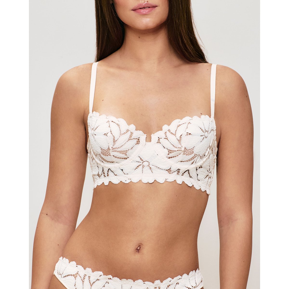 Soutien-gorge corbeille en dentelle RACHELIZ ecru, UNDIZ