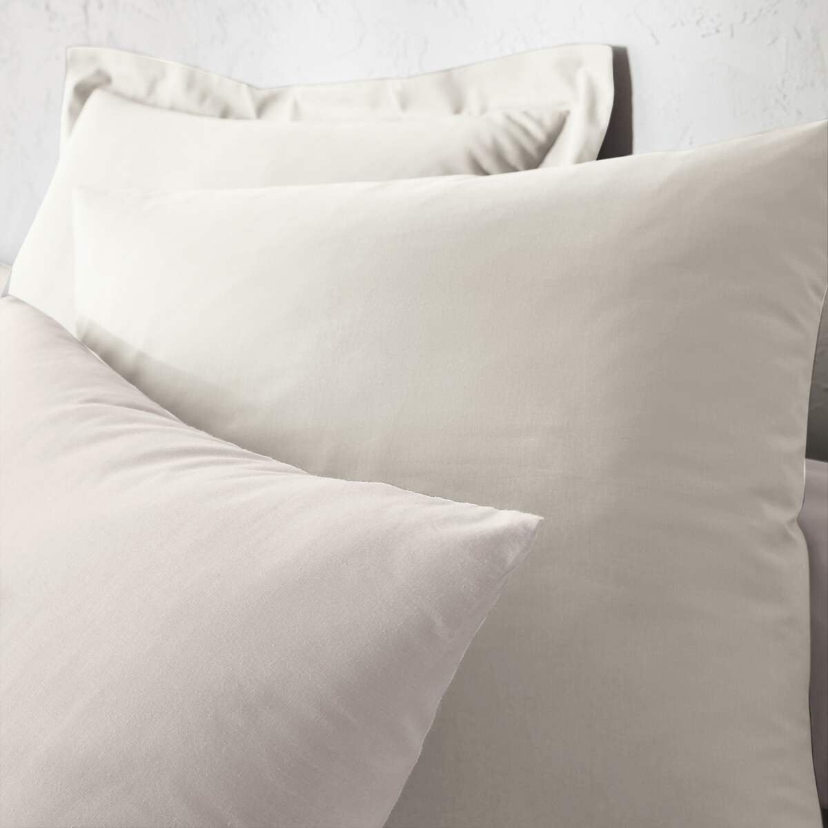Scenario Organic Cotton Duvet Cover beige, LA REDOUTE INTERIEURS