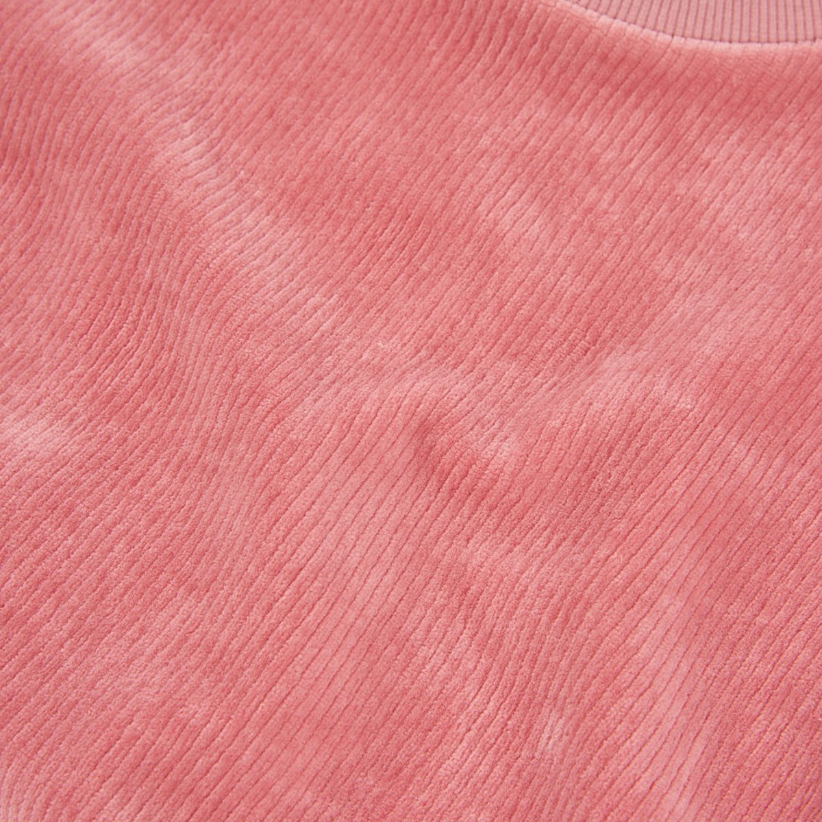Sweat-shirt fille en velours côtelé avec boutons bleu, BOBOLI