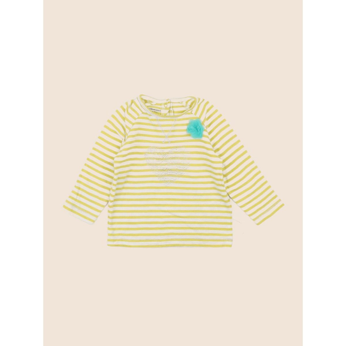 Tee-shirt - Très bon état jaune, VERTBAUDET