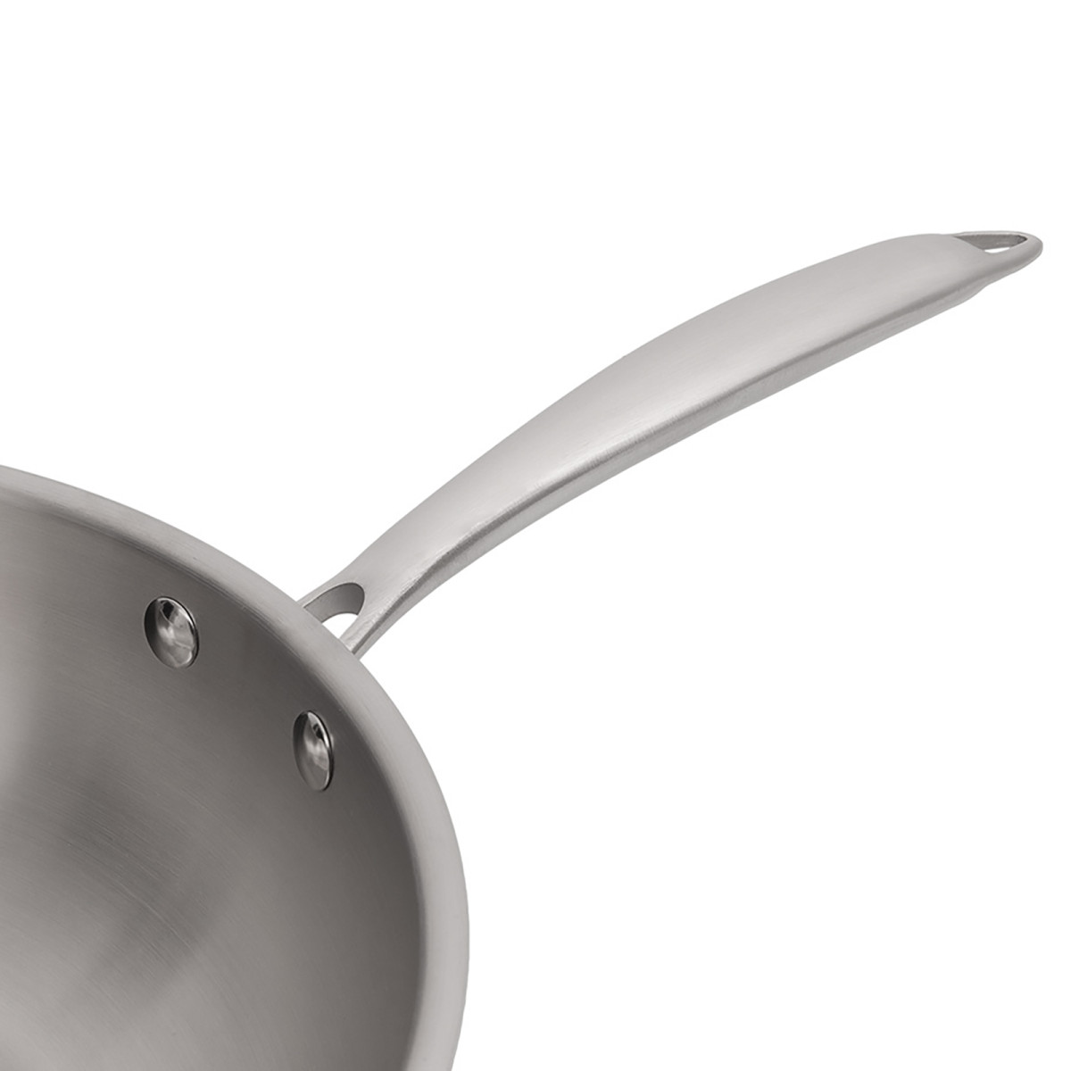 Lot de 3 poêles 24-28-32cm - GOURMET inox, CUISINOX