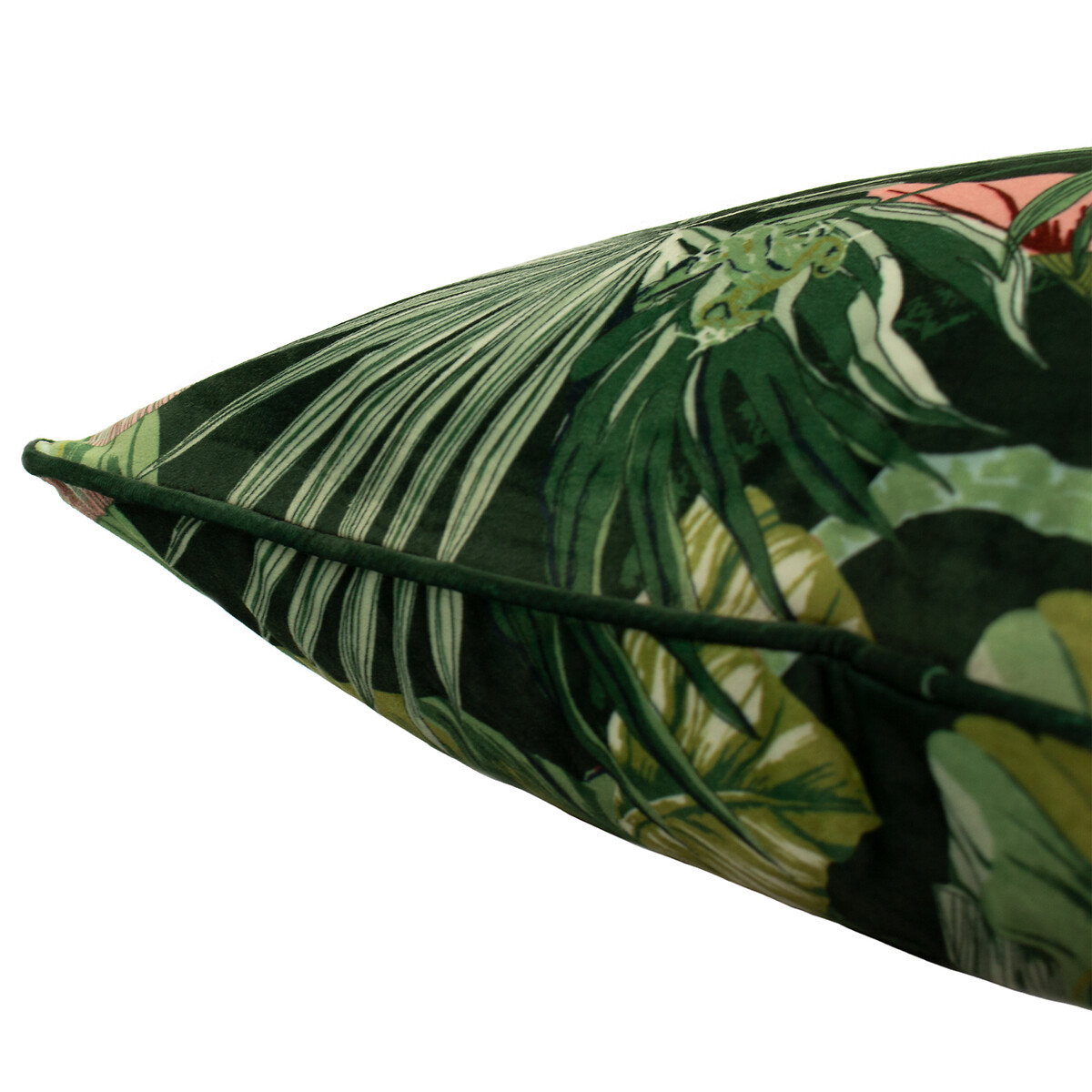 Amazon Creatures Tropical Filled Cushion dark green, PAOLETTI