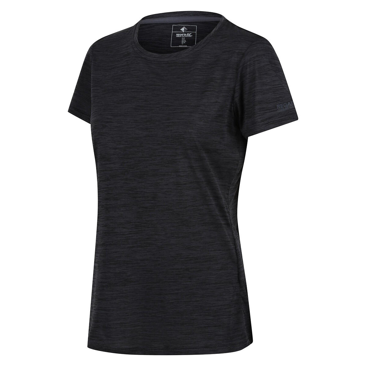Tee-shirt de fitness FINGAL EDITION black, REGATTA
