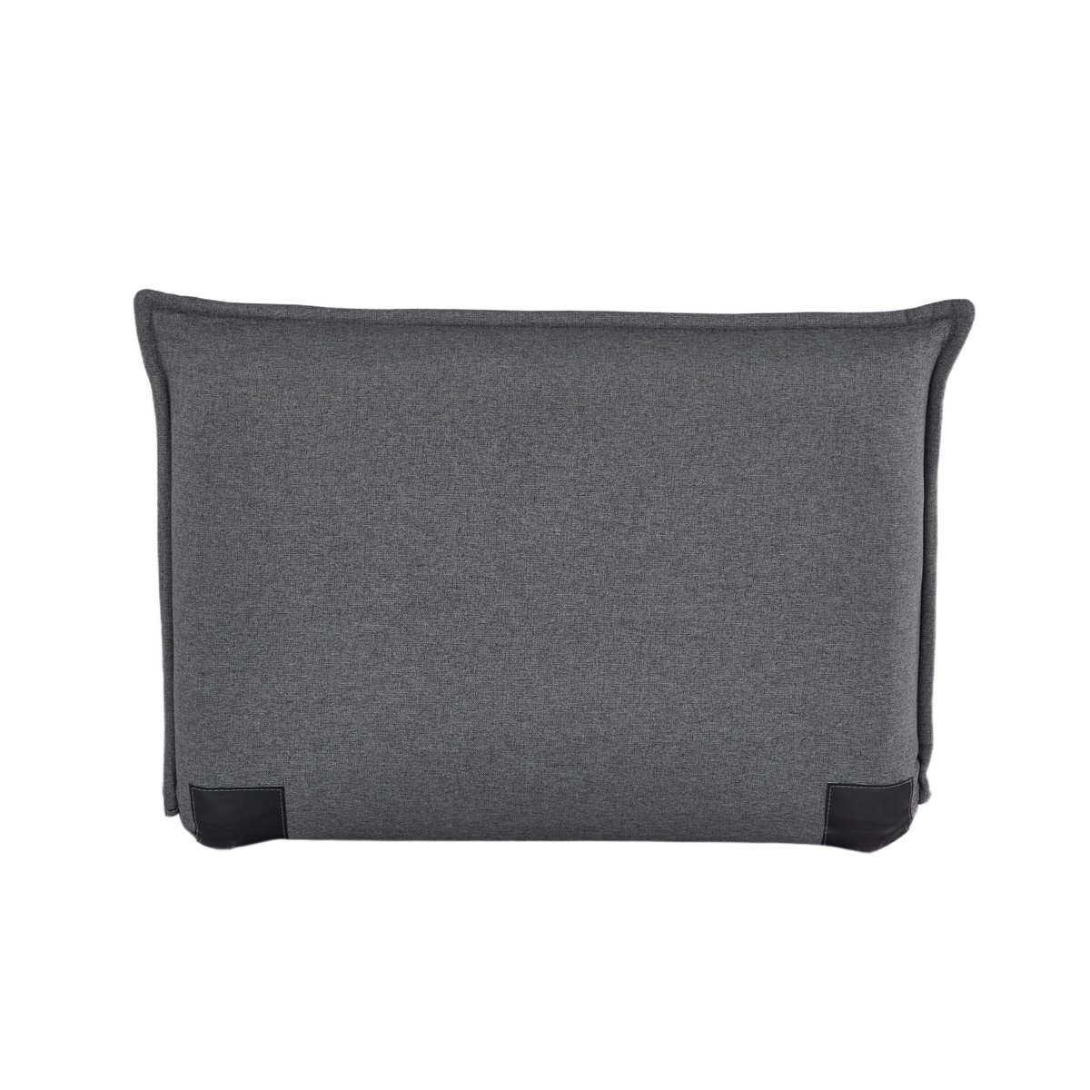 Chauffeuse 1 place convertible en mousse recyclée gris, TERRE DE NUIT