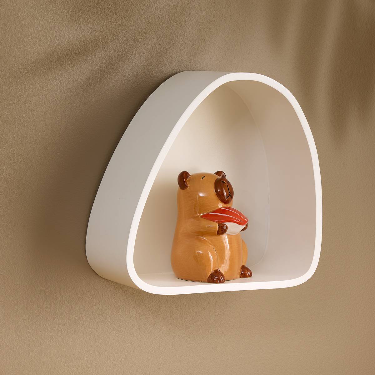 Tirelire pour enfant CAPY marron, ATMOSPHERA FOR KIDS