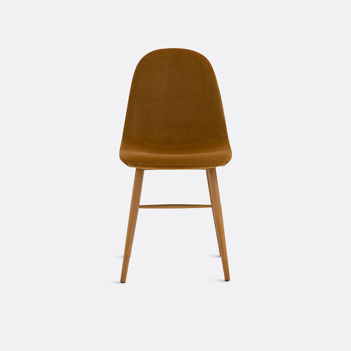 Silla de terciopelo, Polina ocre dorado, LA REDOUTE INTERIEURS