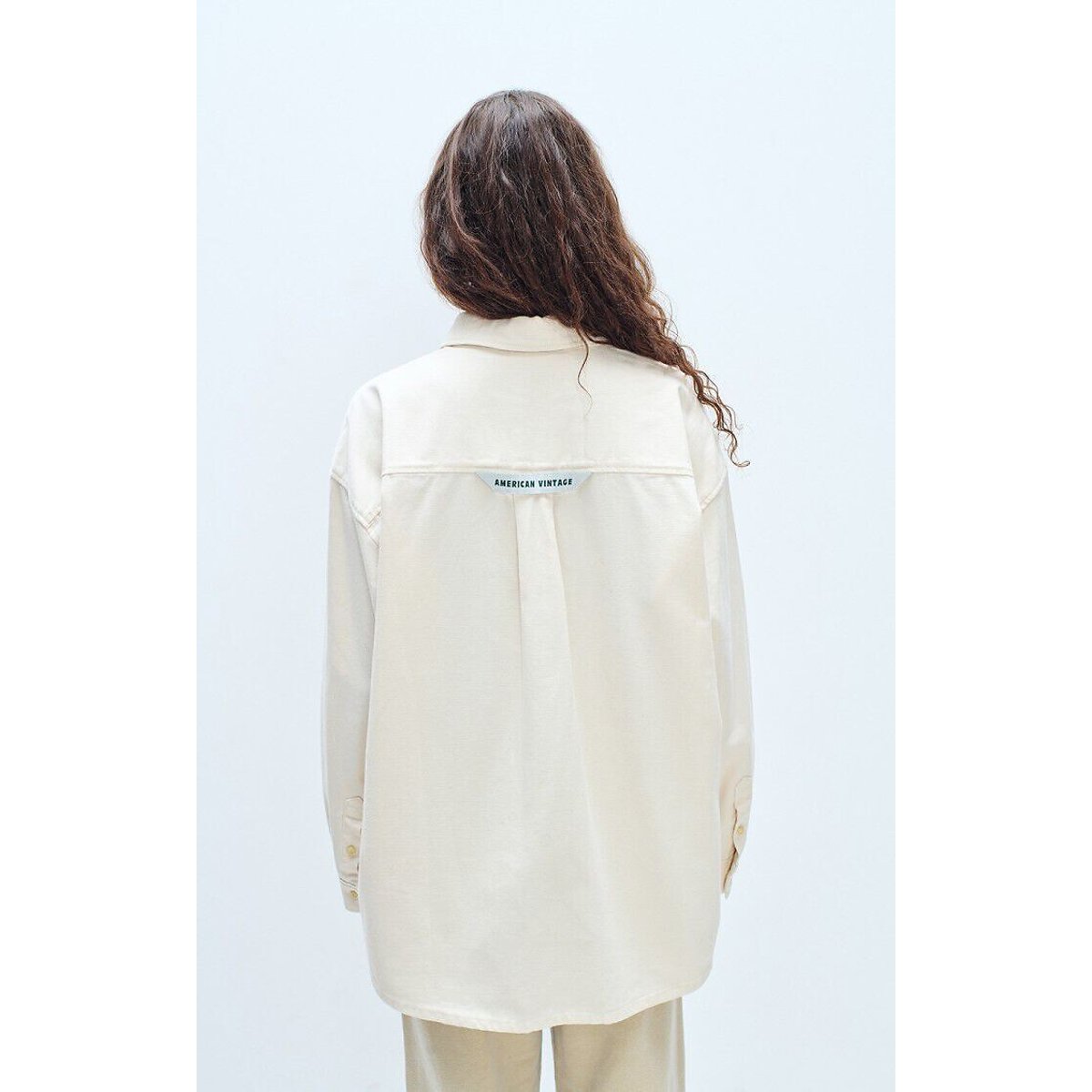 Chemise ample, LYCAZ ecru, AMERICAN VINTAGE