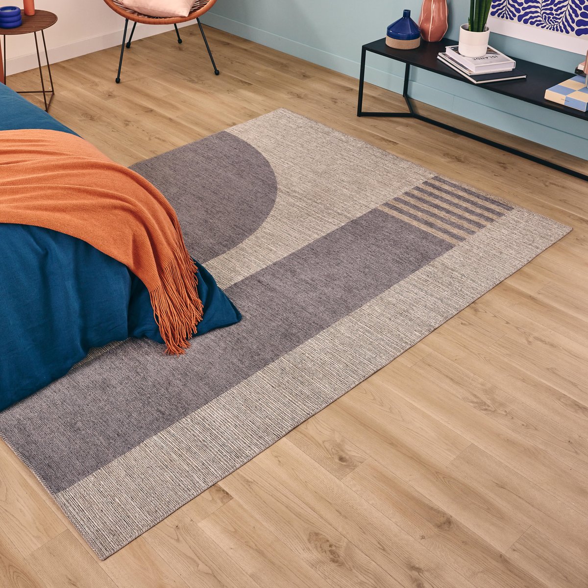 Tapis en polyester, URBANE gris, INSPIRE