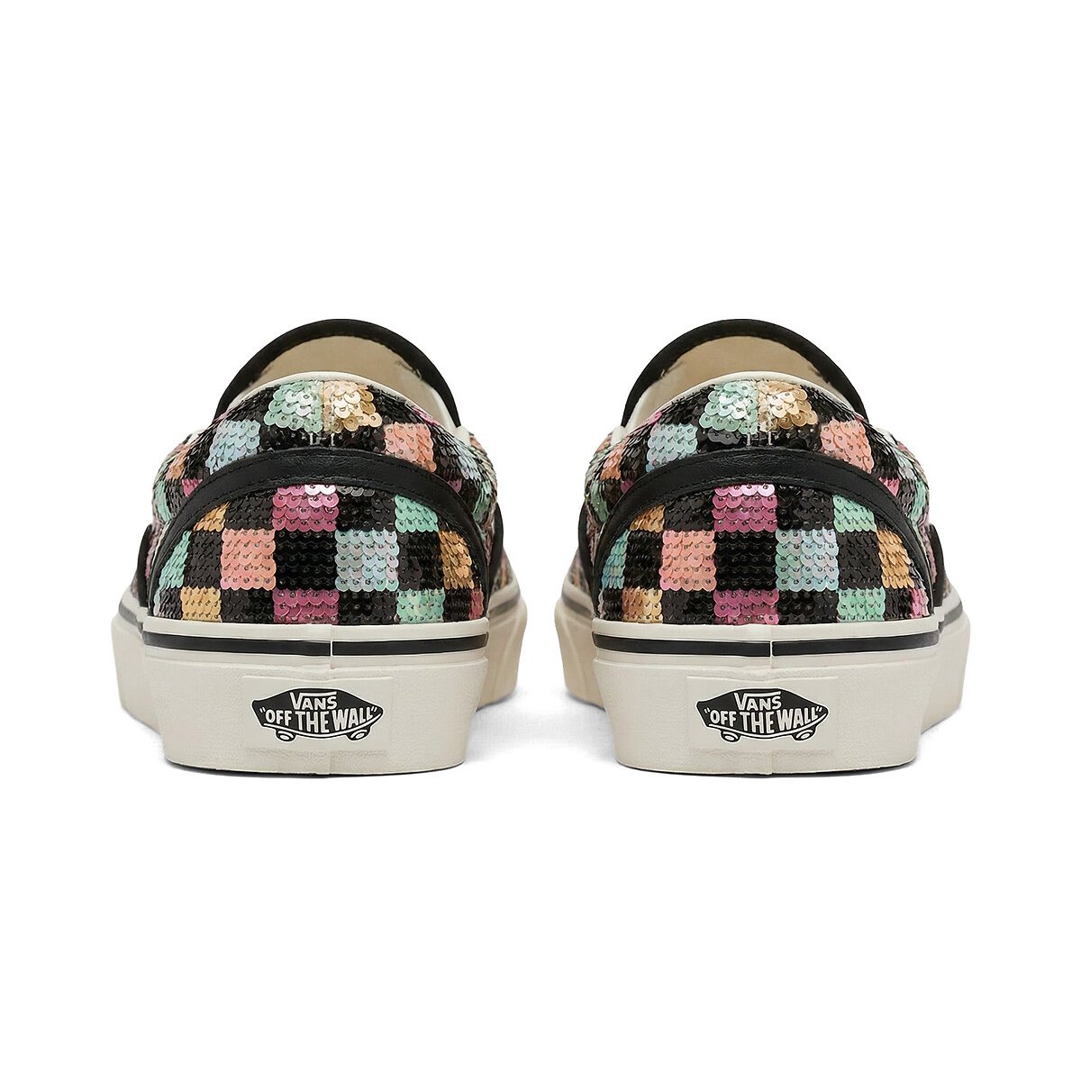 Slip-on Classic lentejuelas multicolor , VANS