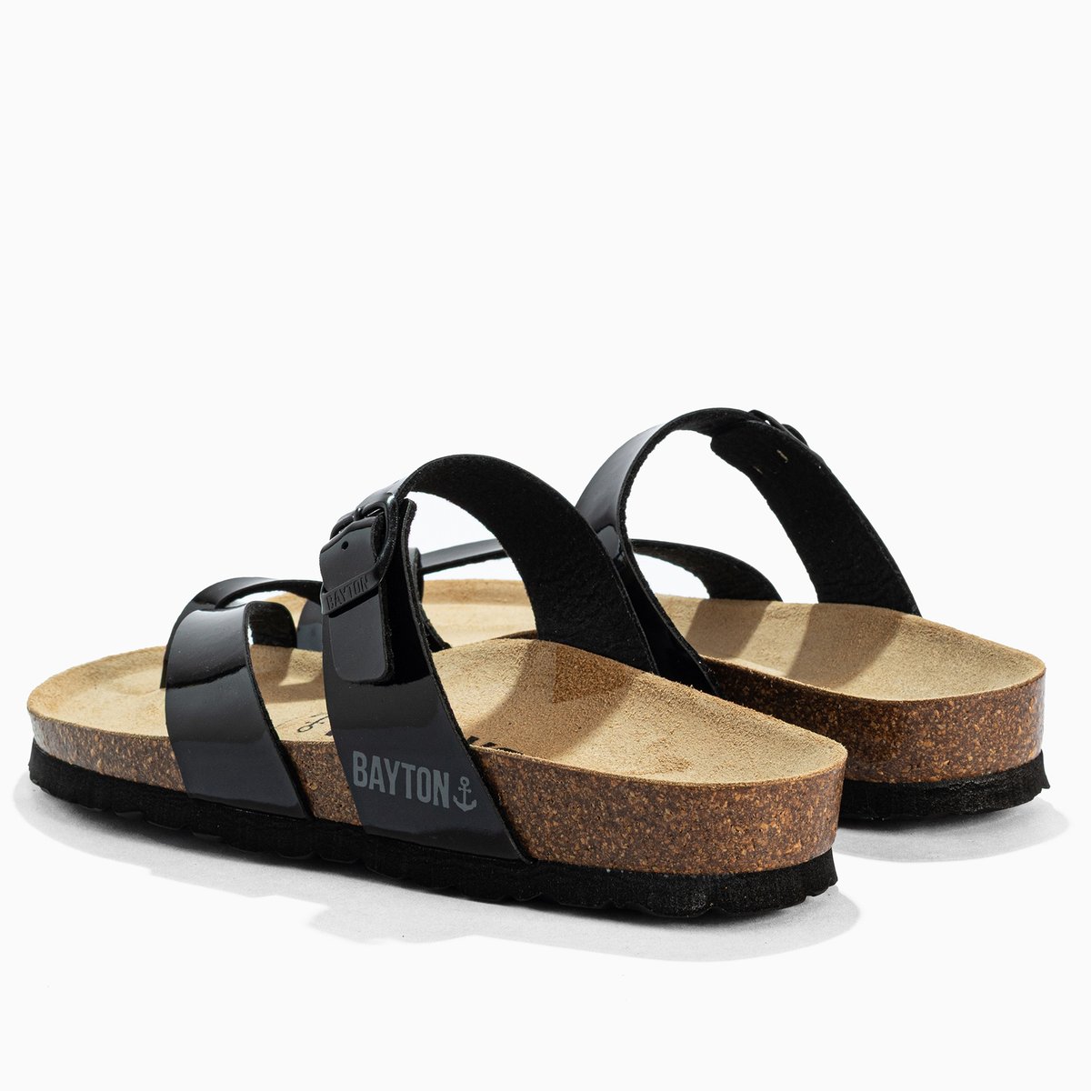 Tongs DIANE noir, BAYTON