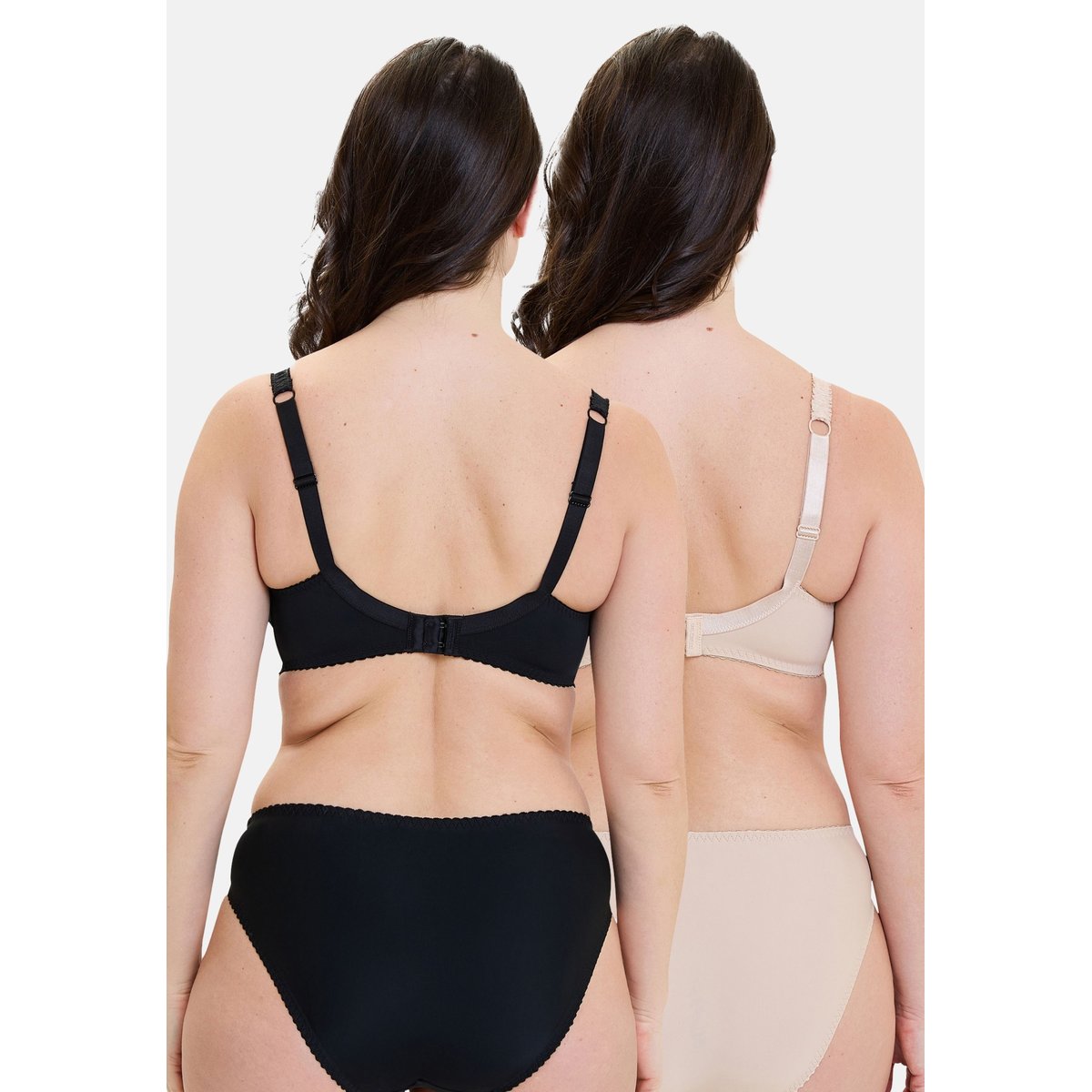 Lot de deux soutiens gorge ARUM noir&skin, SANS COMPLEXE