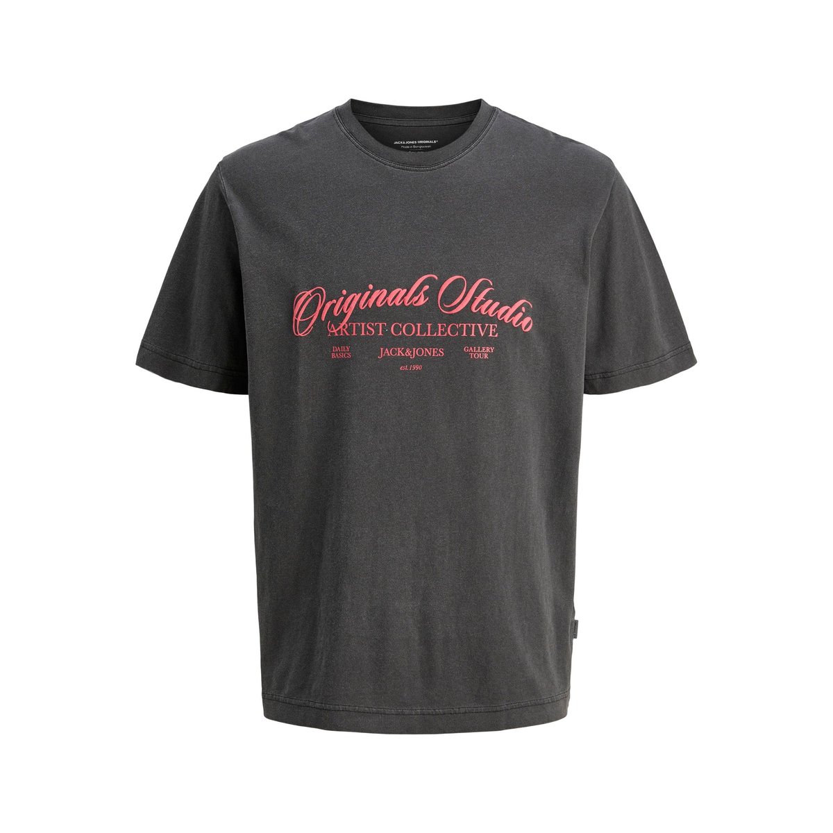 T-Shirt black 1, JACK & JONES