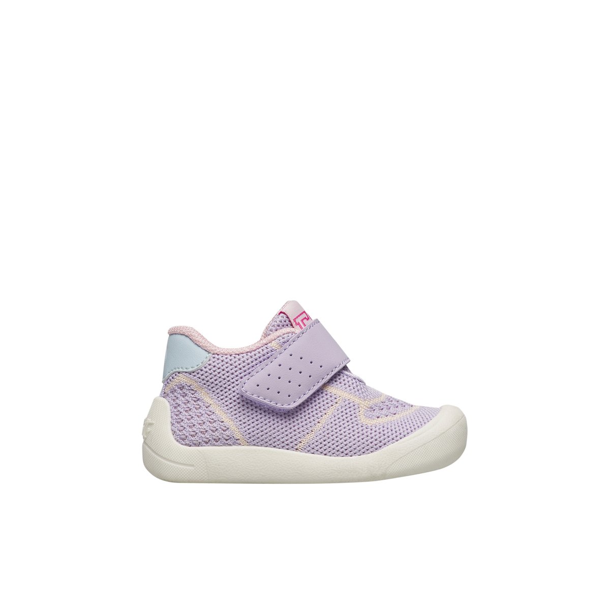 Sneakers en simili cuir et tissu FREE 2 VL. lilas-, FALCOTTO