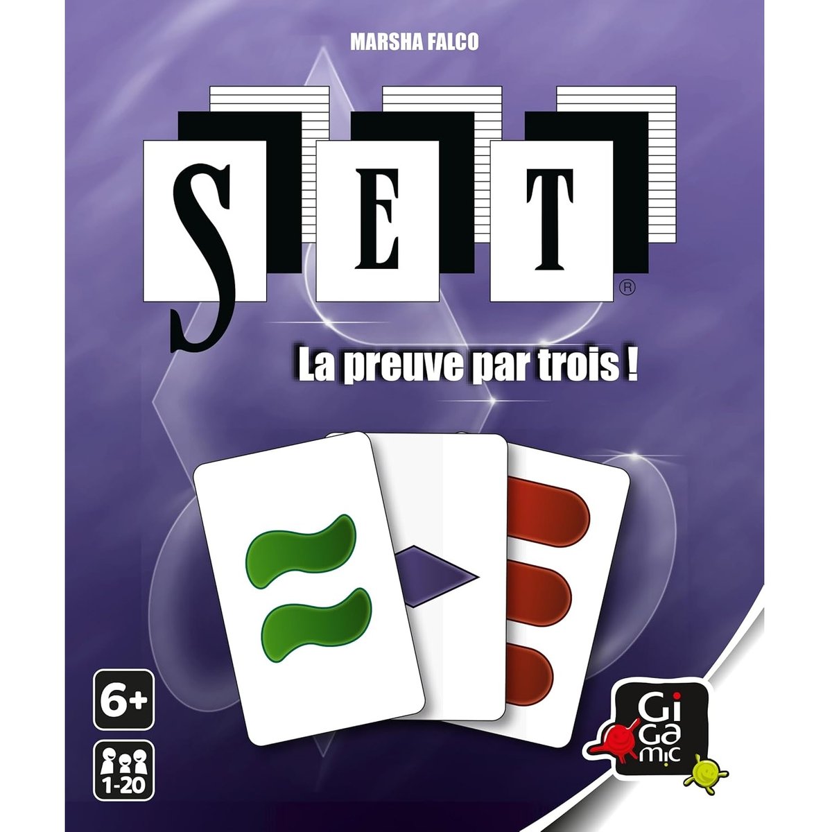 Jeu de société Set bleu, GIGAMIC