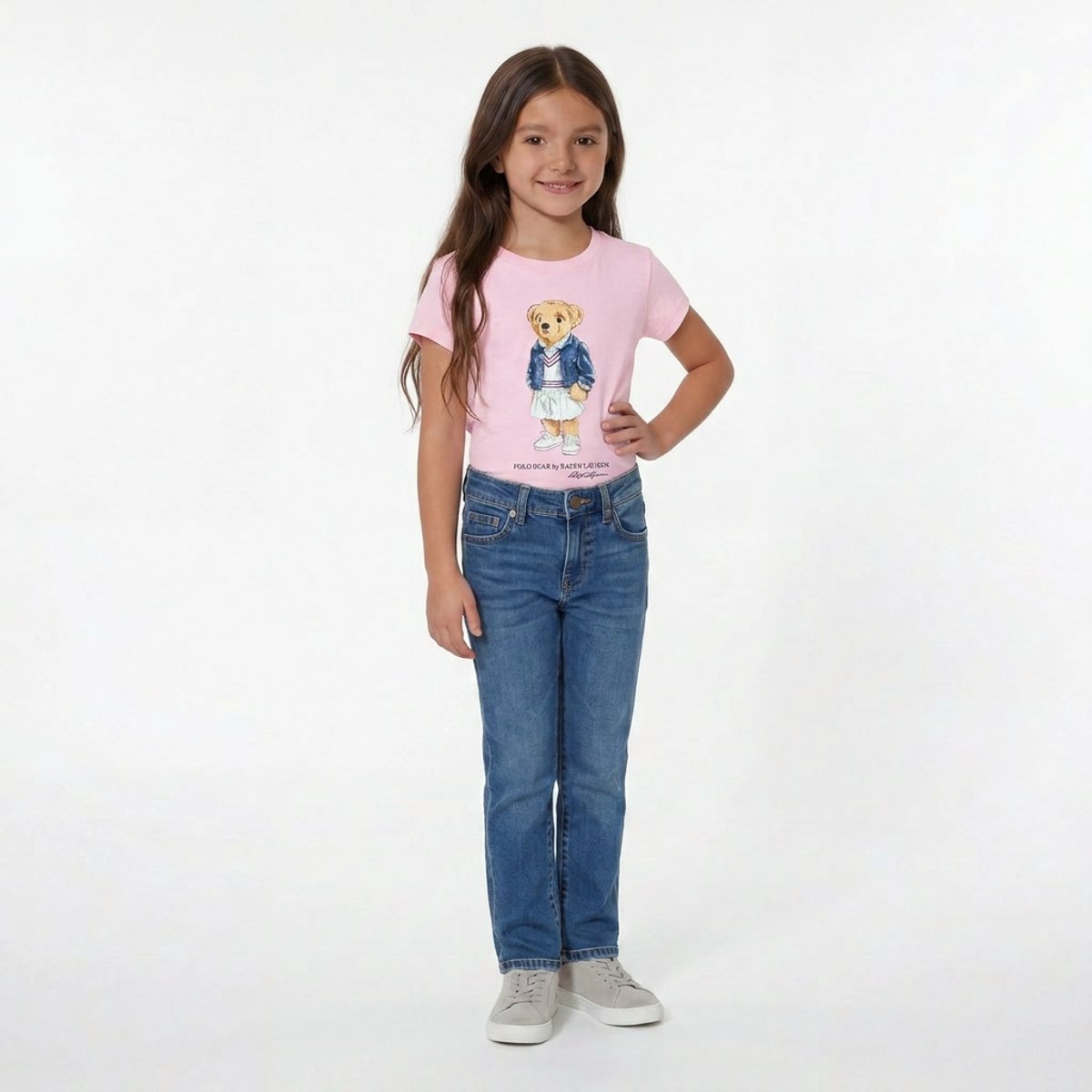 T-shirt enfant - Très bon état rose, RALPH LAUREN