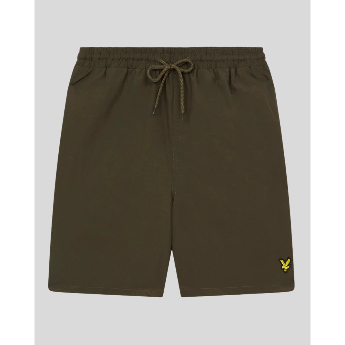 Short de bain Plain vert olive, LYLE & SCOTT