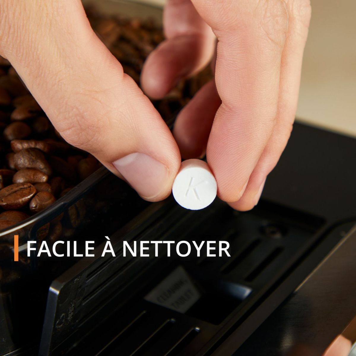 Expresso Broyeur EA910E10 sensation silver couleur unique, KRUPS