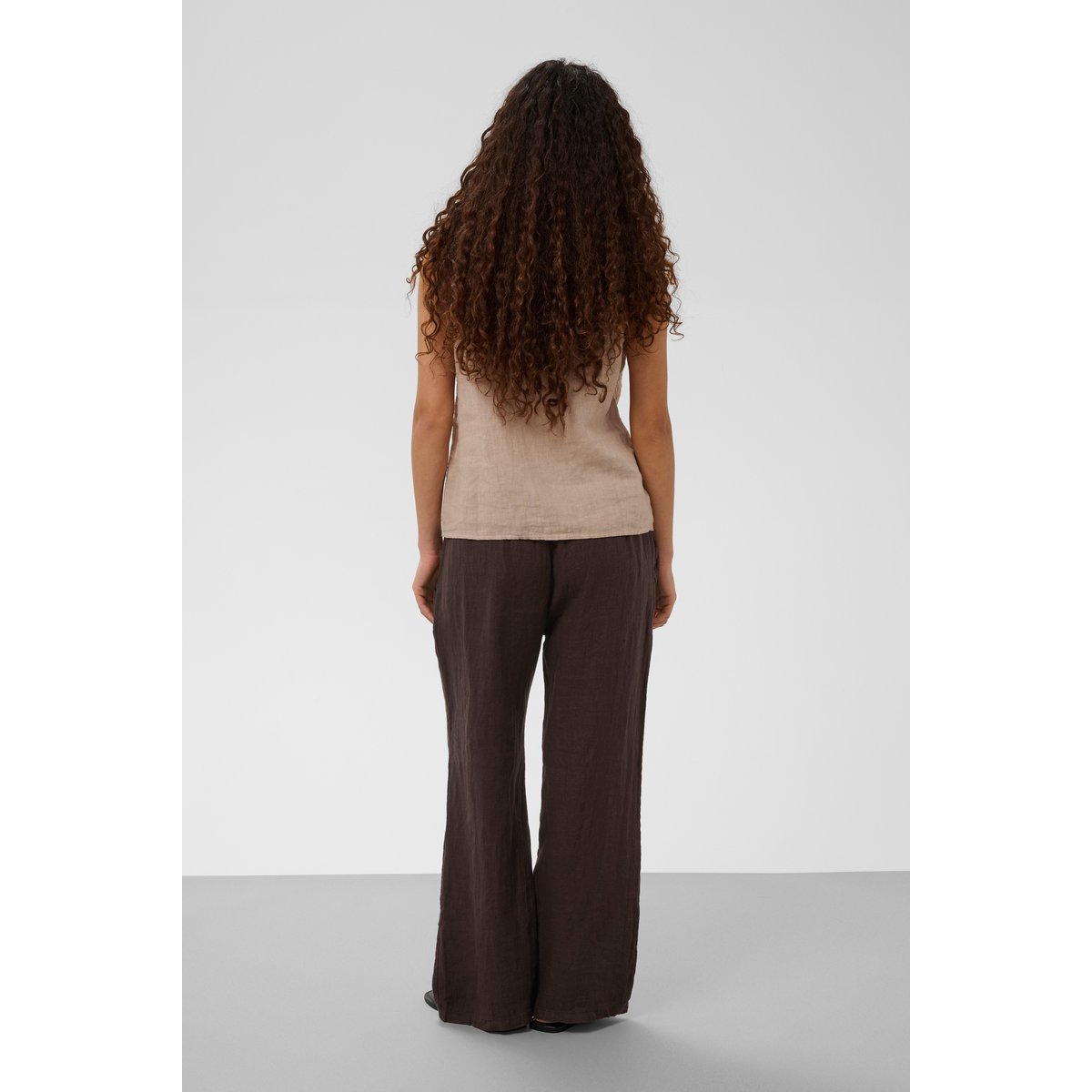Pantalon Casual beige molé, SOAKED IN LUXURY