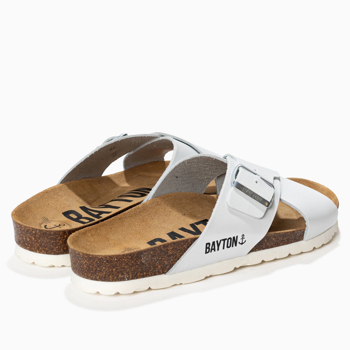 Sandales ERA blanc, BAYTON