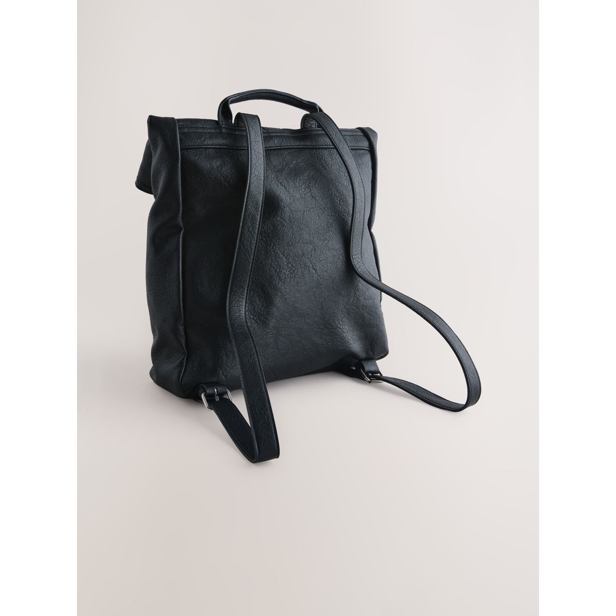 Sac à dos souple noir, NEXT