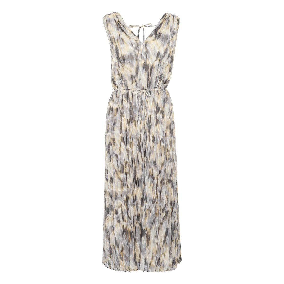 Dress imprimé grey graphic blue print, KAFFE