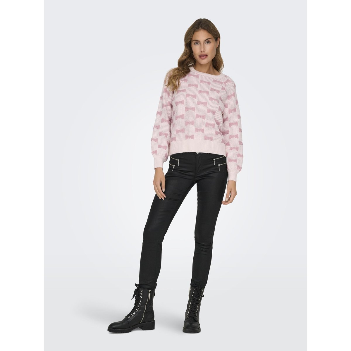 Pull En Maille primrose pink, ONLY