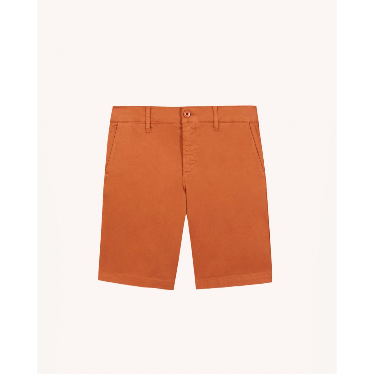 Short chino SAULIEU brique clair, FAGUO