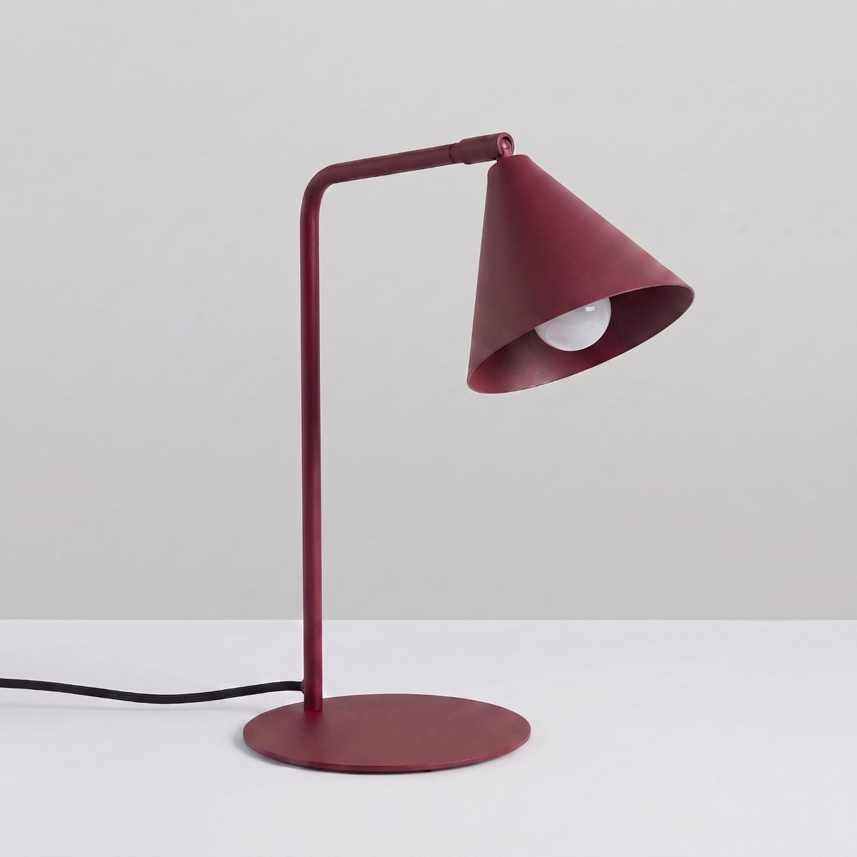 Lampe de bureau Acier Bourgogne E14 1 Nox bourgogne, EDEN