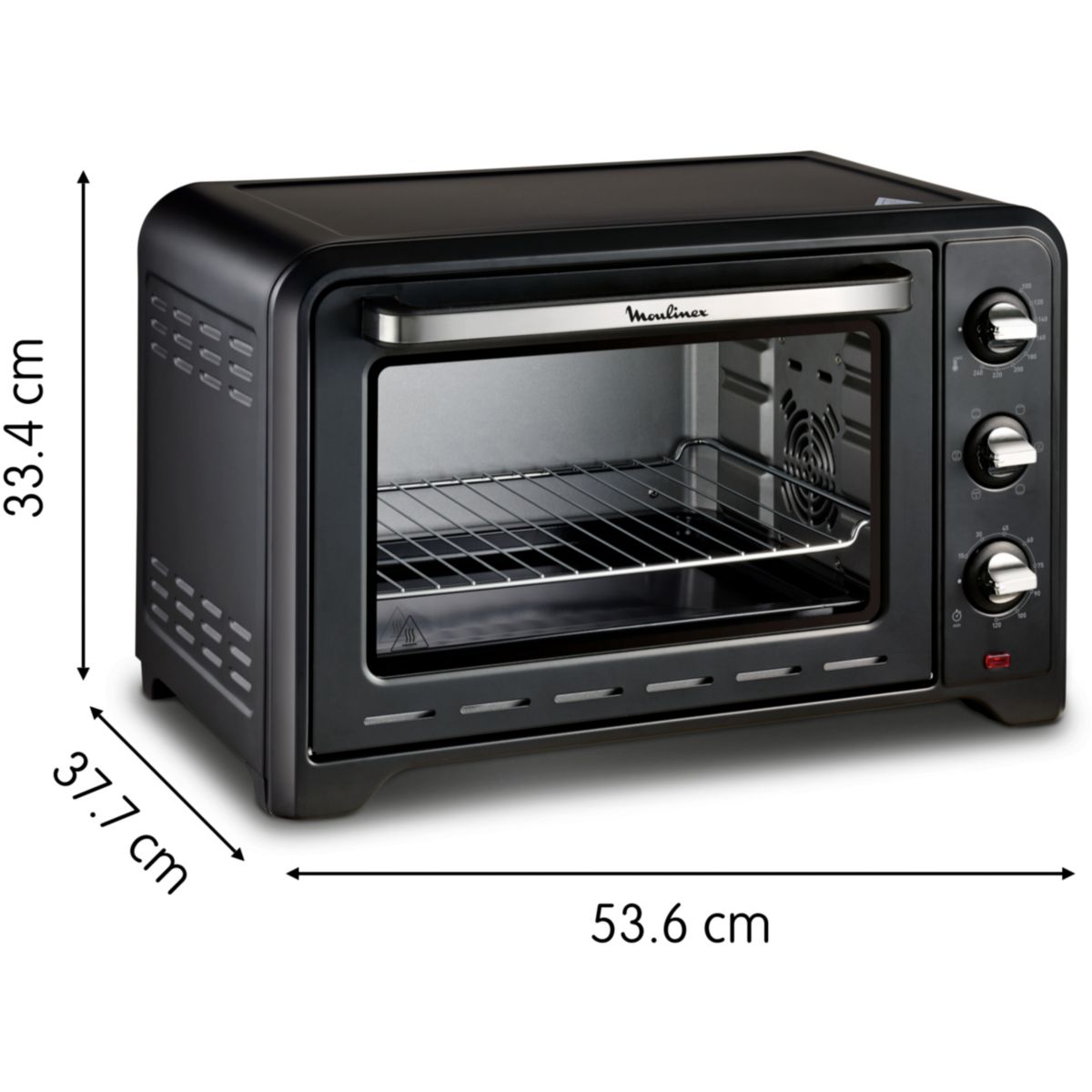 Mini four Optimo 33 l. OX464810 noir, MOULINEX